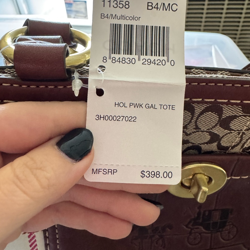 Coach Patchwork Leather Tote - Multicolor - Picture 5 of 7